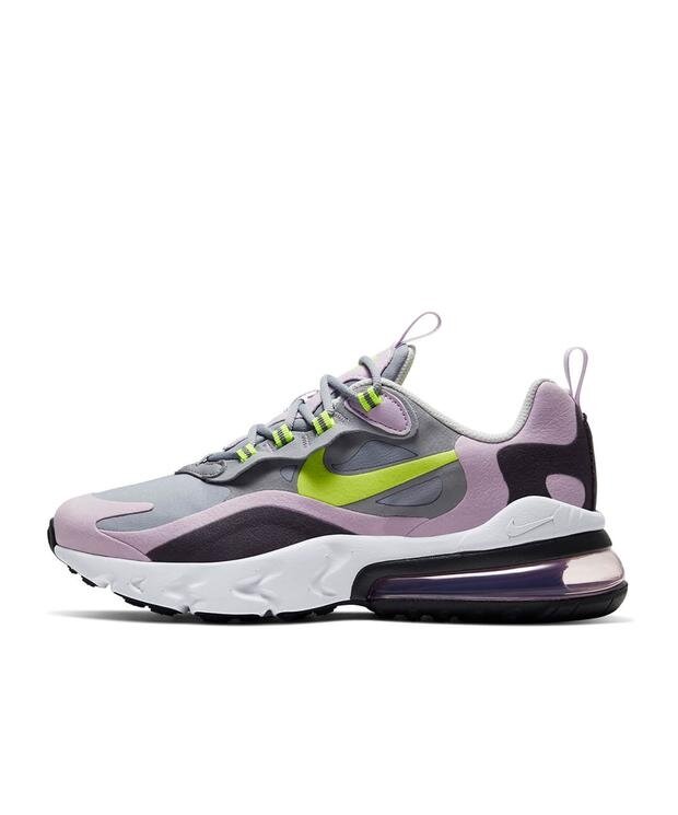 GRİ Nike Air Max 270 React (Gs) | Kadın, Erkek, Çocuk Sneaker Ayakkabı