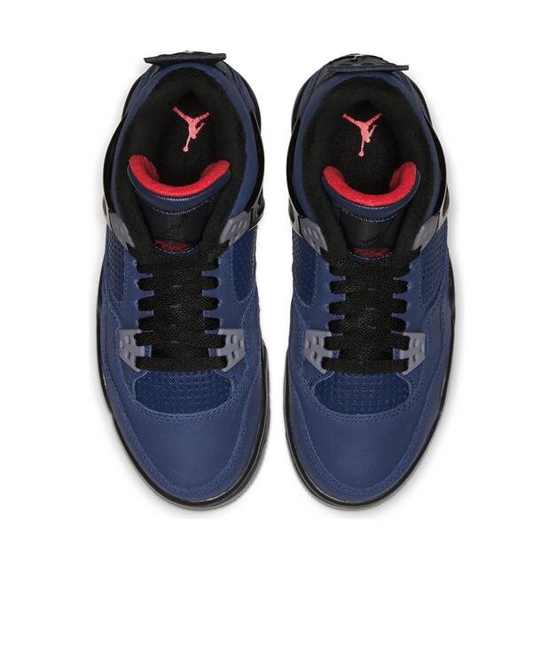 jordan 4 retro winterized loyal blue on feet
