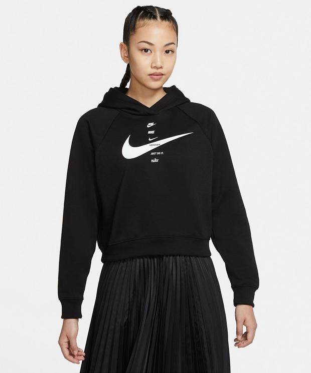 nike w nsw swsh hoodie flc bb