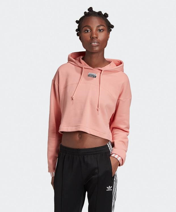 Bluza adidas cropped hoodie sale