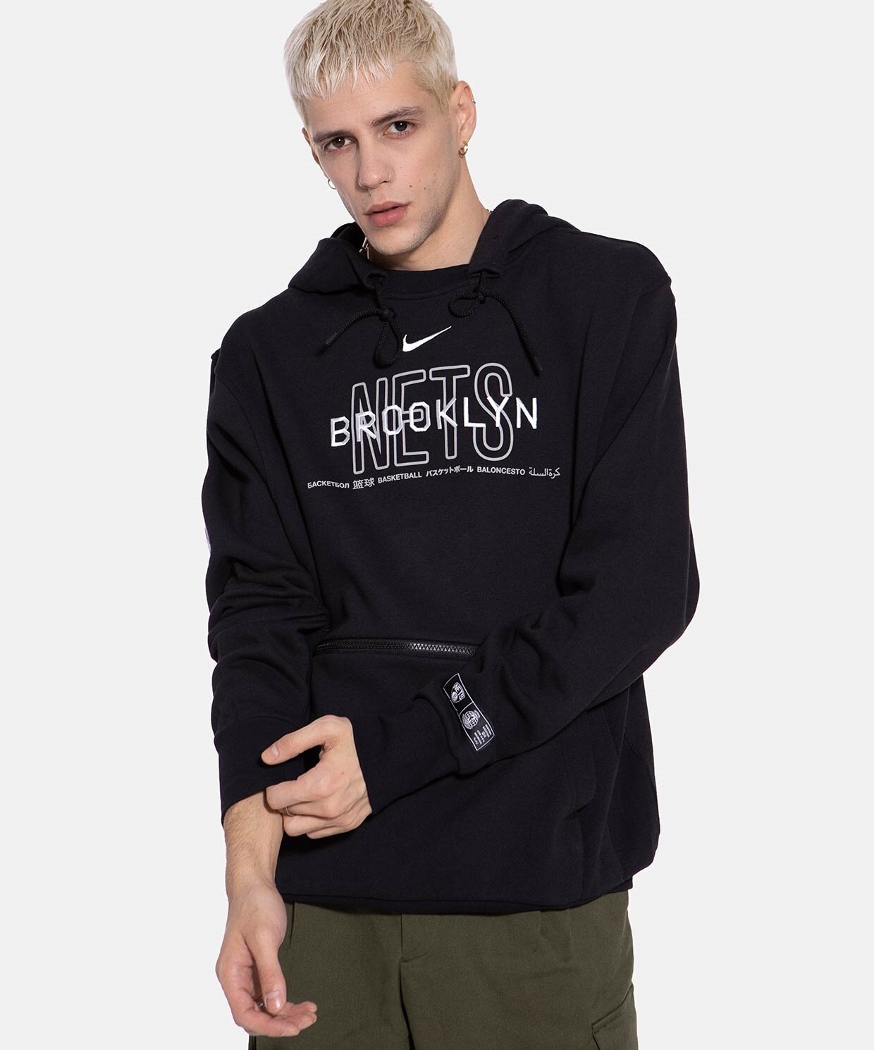 Мужской свитшот Nike Brooklyn Nets NBA M Nk Po Hoodie Cts