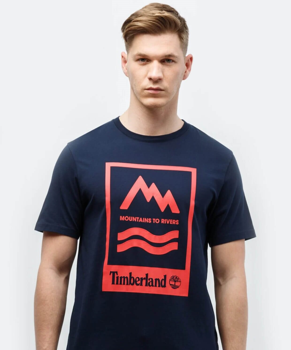 Мужская футболка Timberland SS MTR Print Crew Tee Reg по цене 2280.0 ...