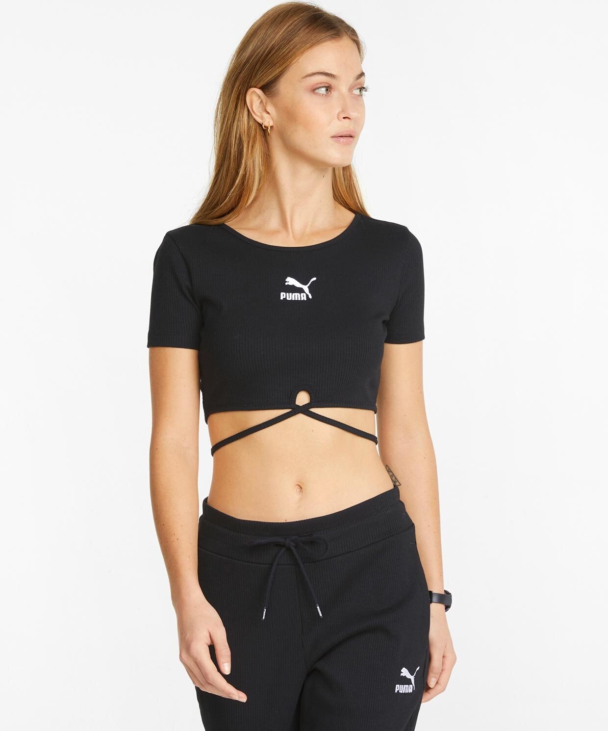 resm Puma Classics Ribbed Tee