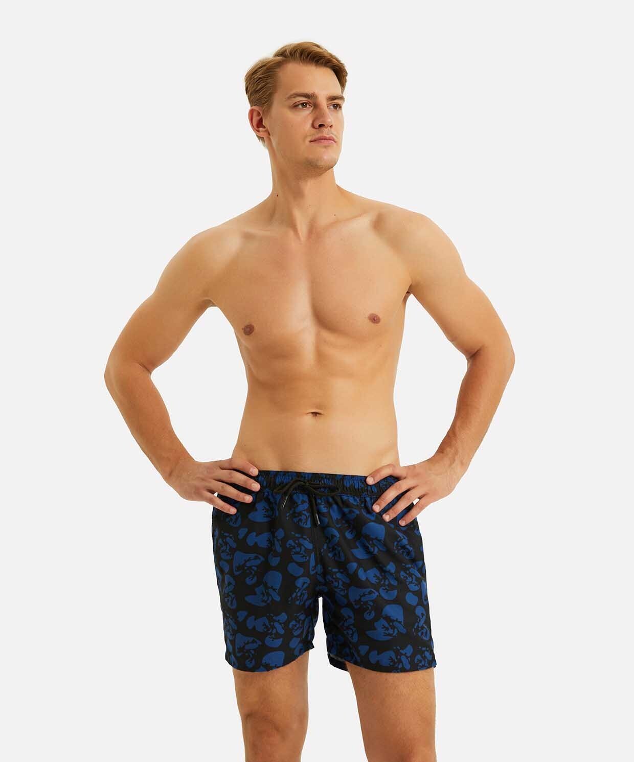 resm WWF Kurbağa All Over Print Deniz Şortu