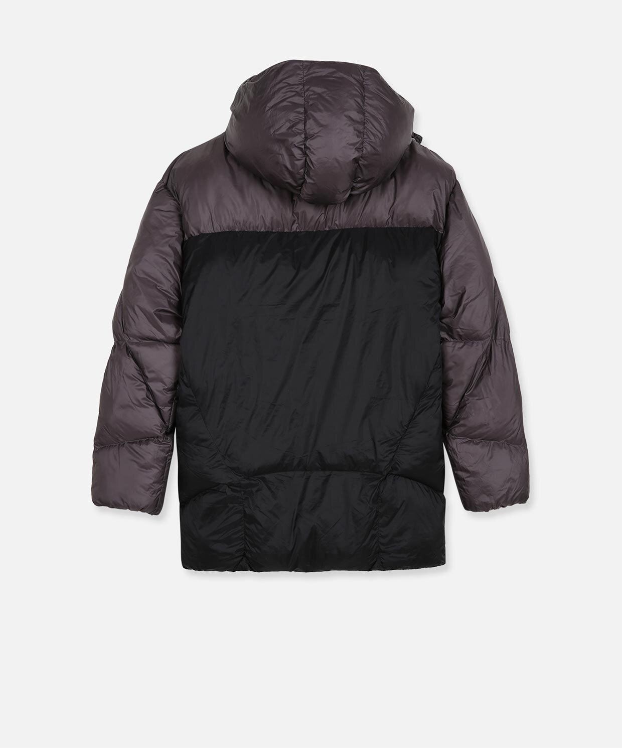 Freedom Of Space Heart Puffer Jacket Black