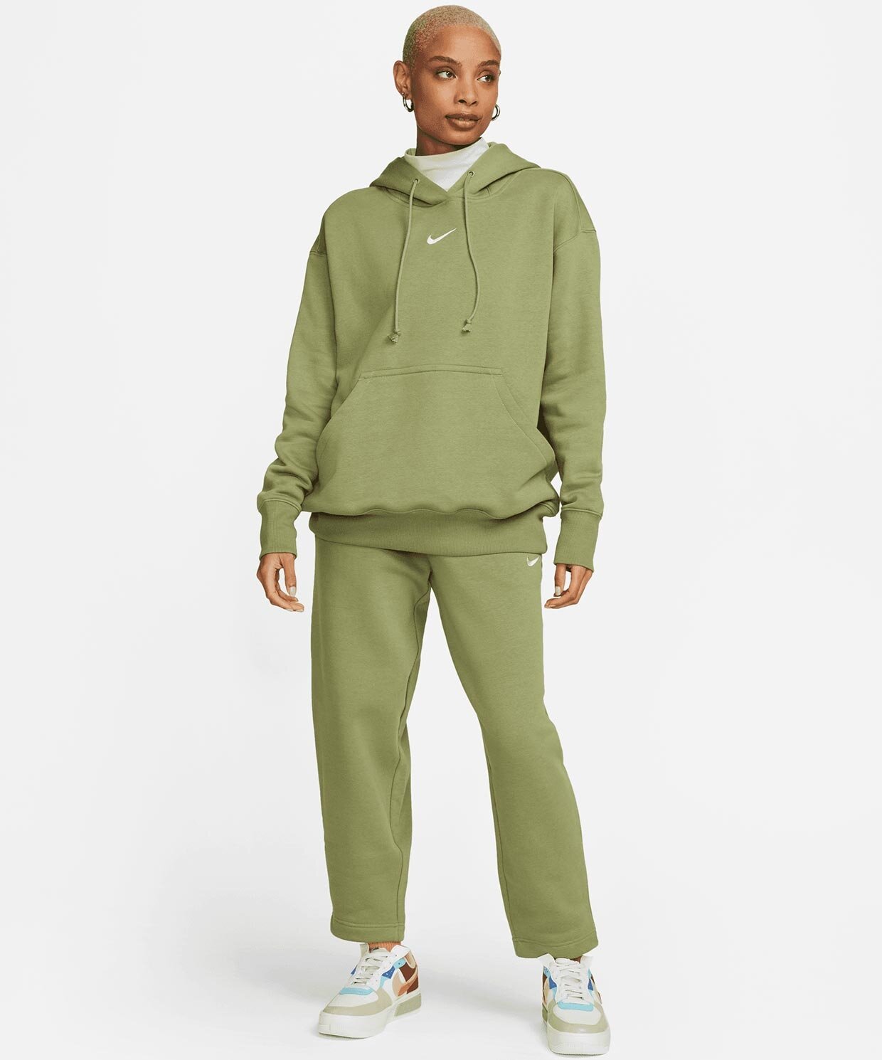 resm Nike W Nsw Phnx Flc Os Po Hoodie