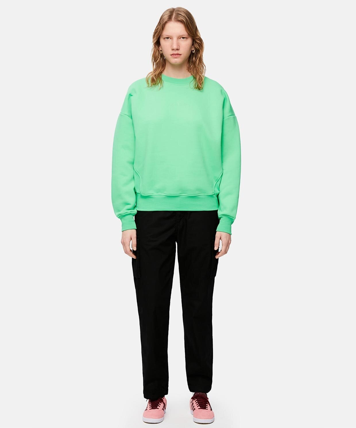 resm Reflect Studio Logo Embroidered Baggy Sweatshirt