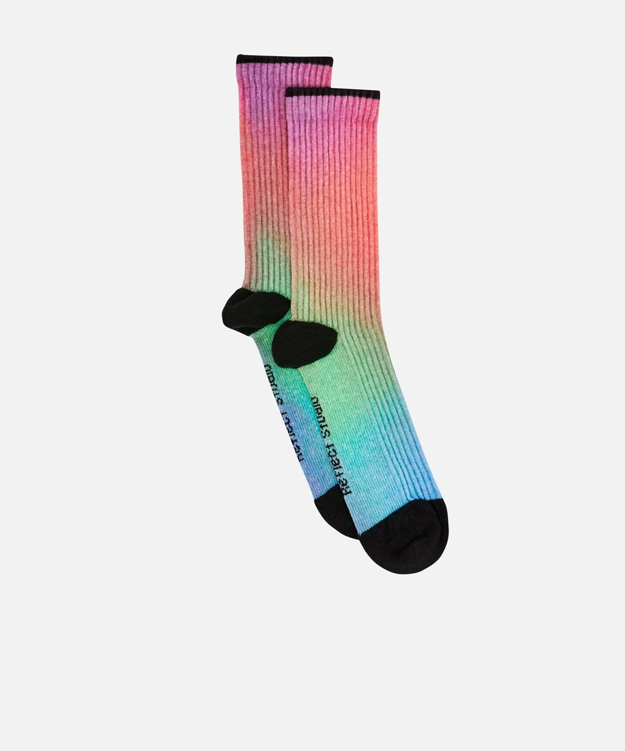 Reflect Studio Ribbed Rainbow Socks Multicolor UNISEX SU-AC1-05-001