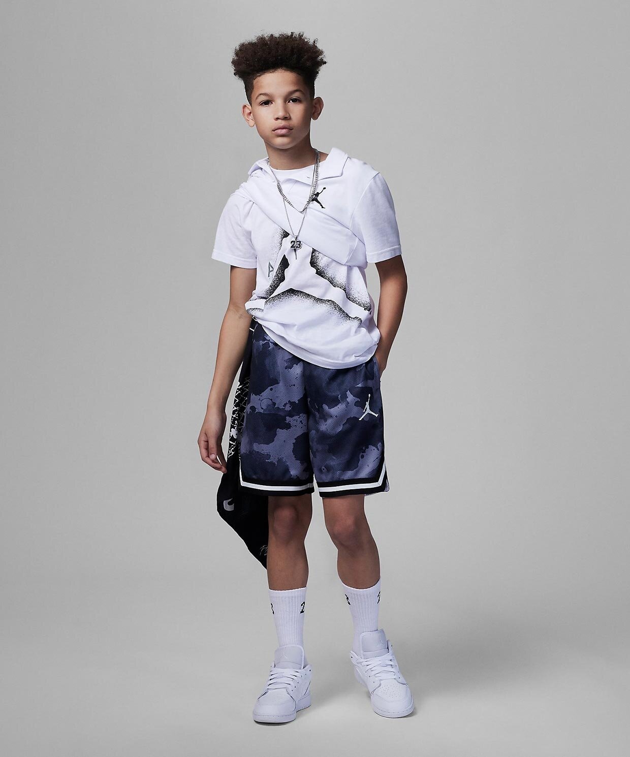 jordan watercolor remix short