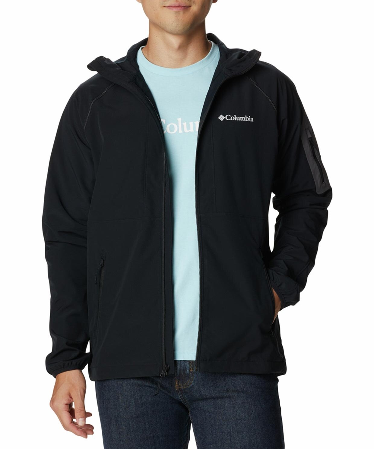 Columbia Tallheights Hoodedsoftshell ERKEK 1975591011-011 Columbia Tallheights Hoodedsoftshell ERKEK 1975591011-011