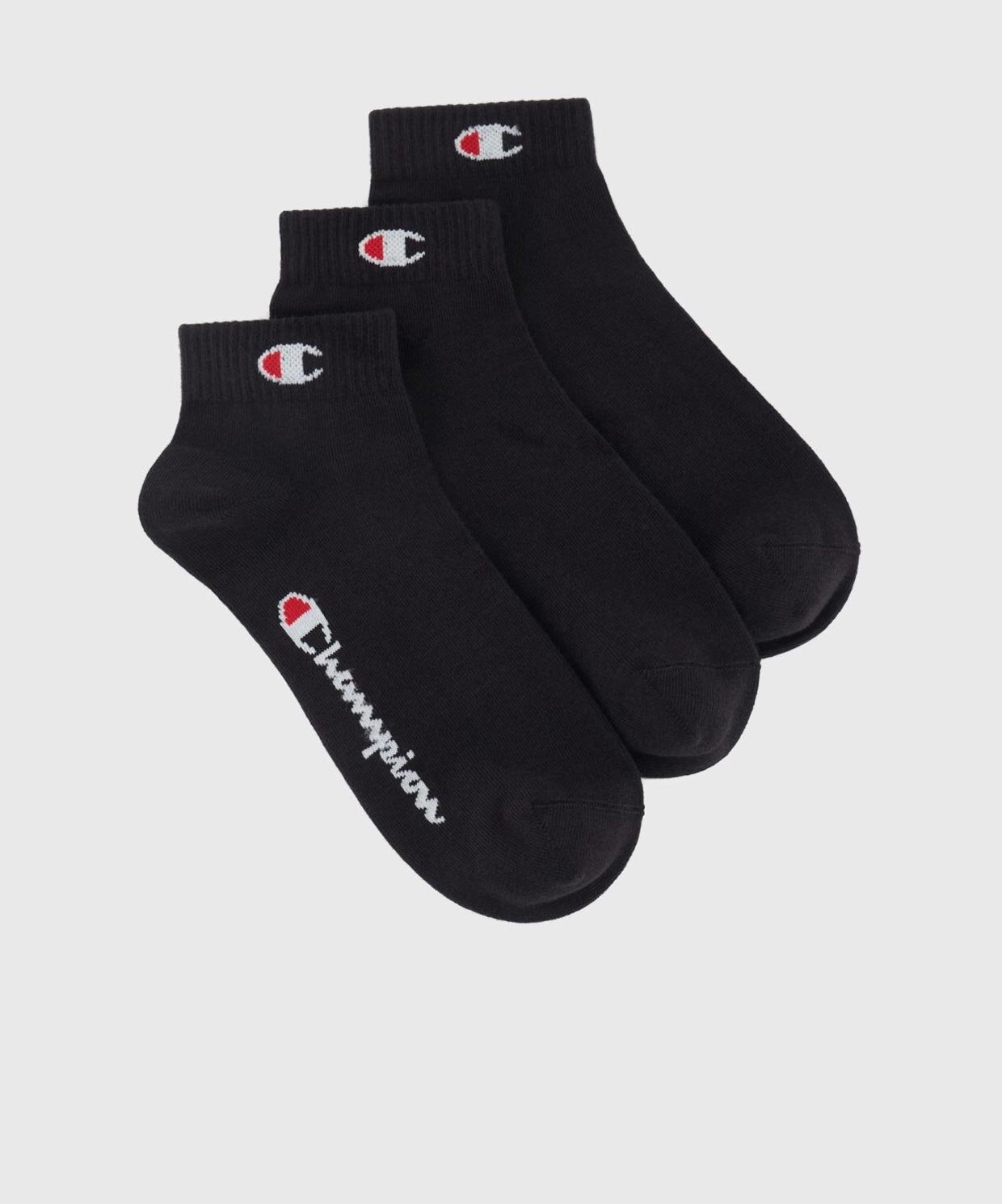 resm Champion 3pk Quarter Socks