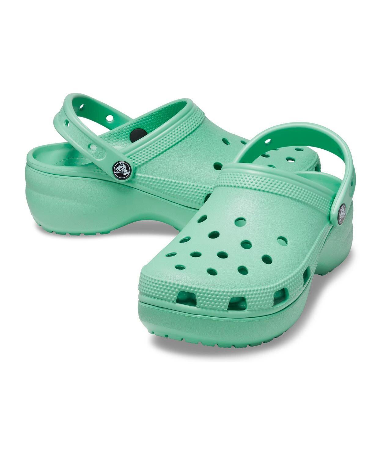 High platform shop crocs