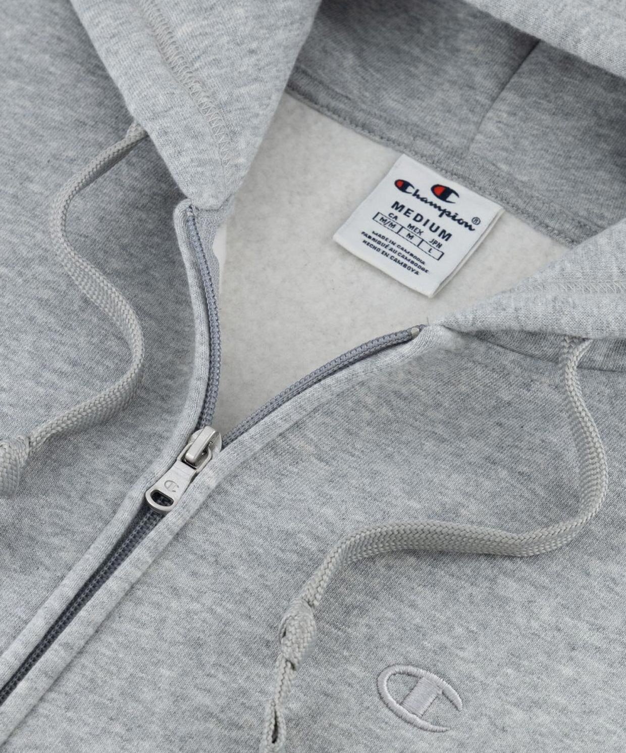 Champion Hooded Full Zip Sweatshirt