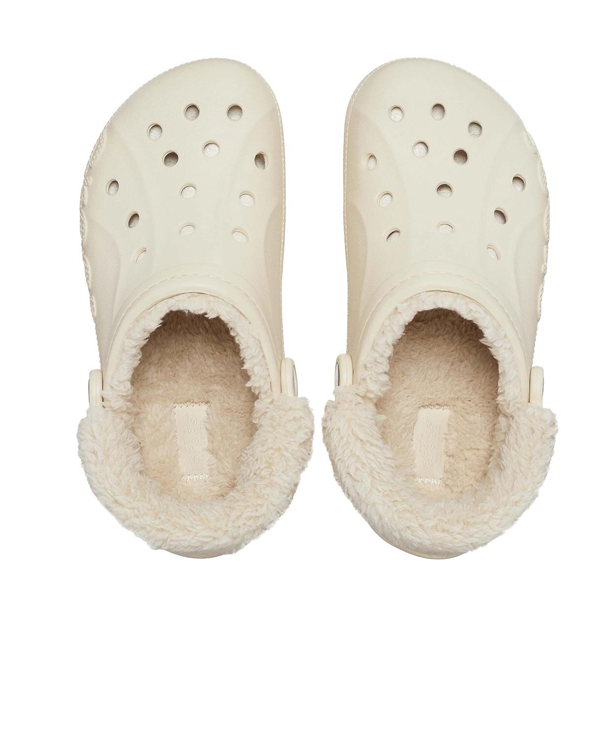 resm Crocs Baya Lined Fuzz Strap Clog