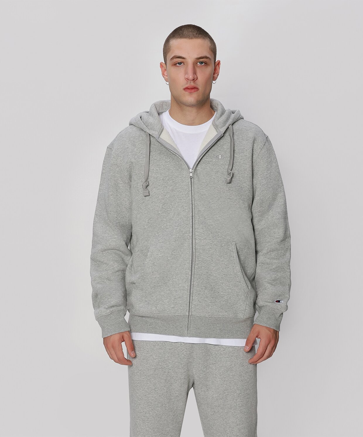 Champion Hooded Full Zip Sweatshirt