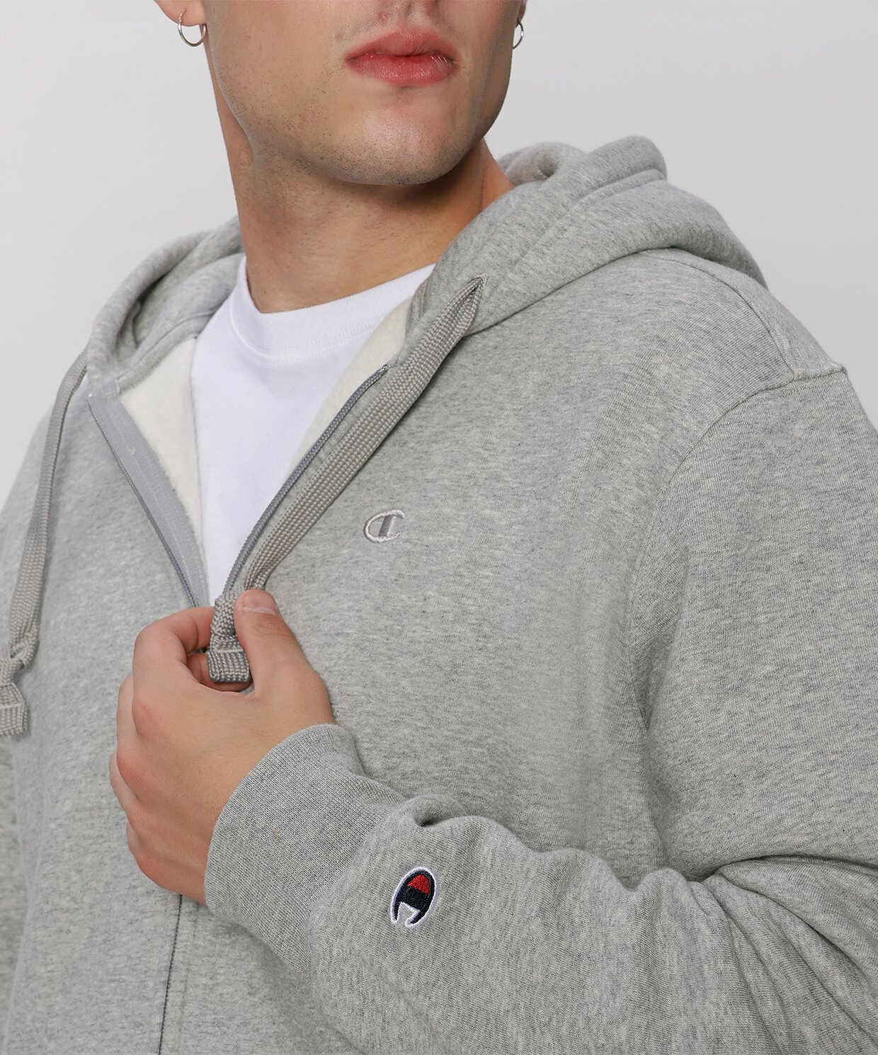 Champion Hooded Full Zip Sweatshirt