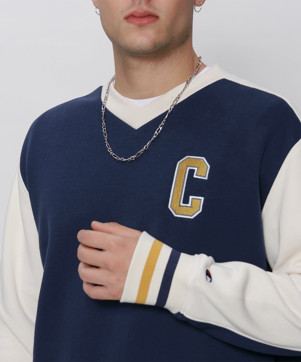 Champion V-Neck Sweatshirt