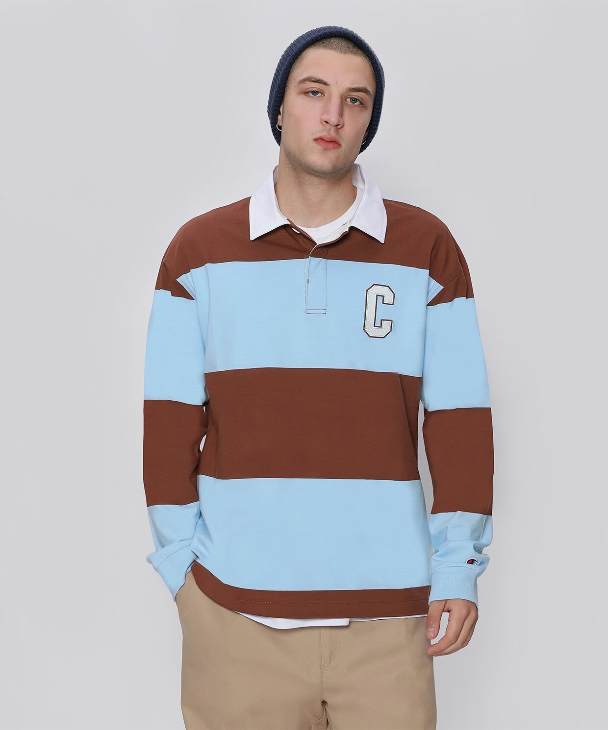 Champion Striped Polo