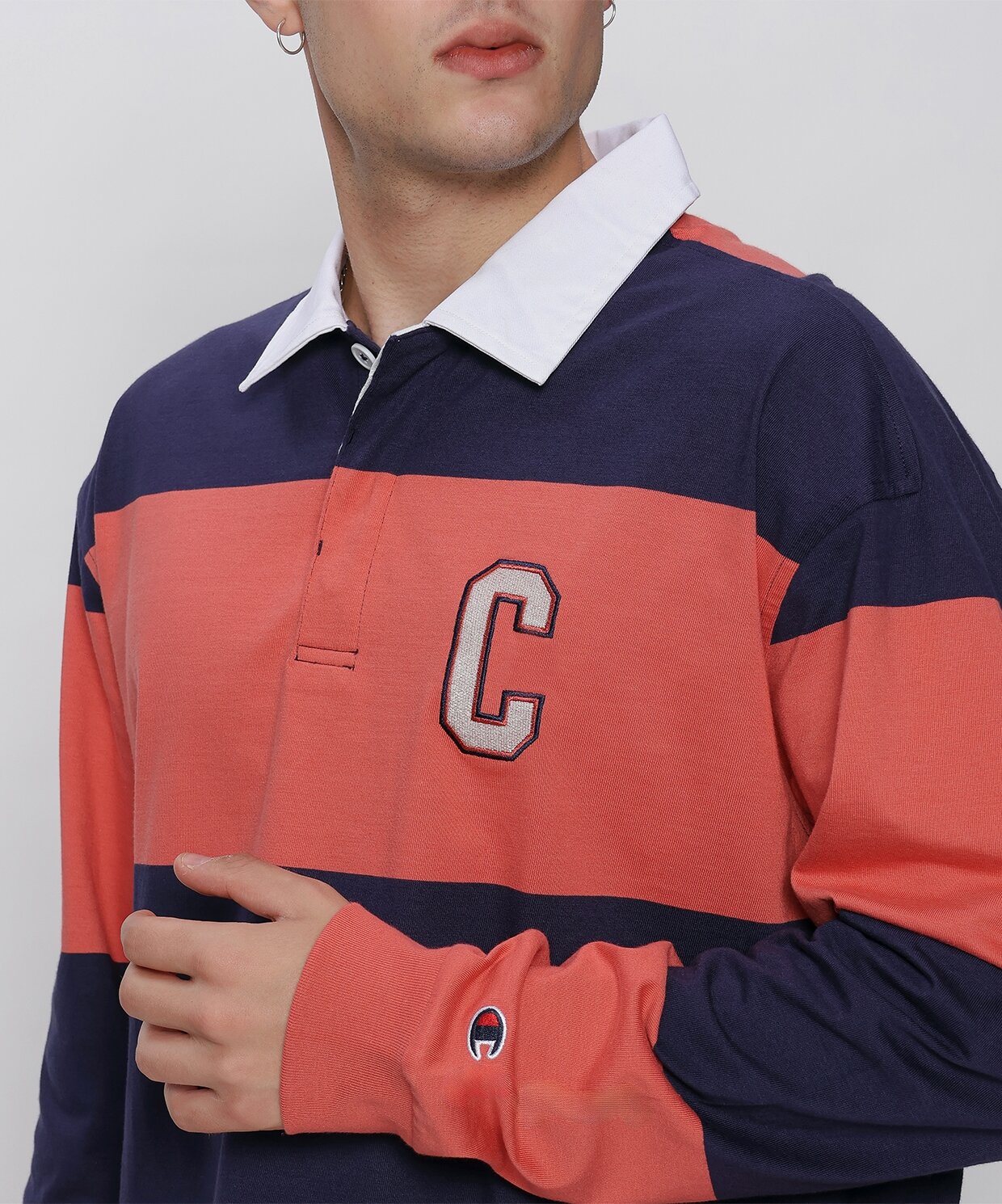 Champion Striped Polo