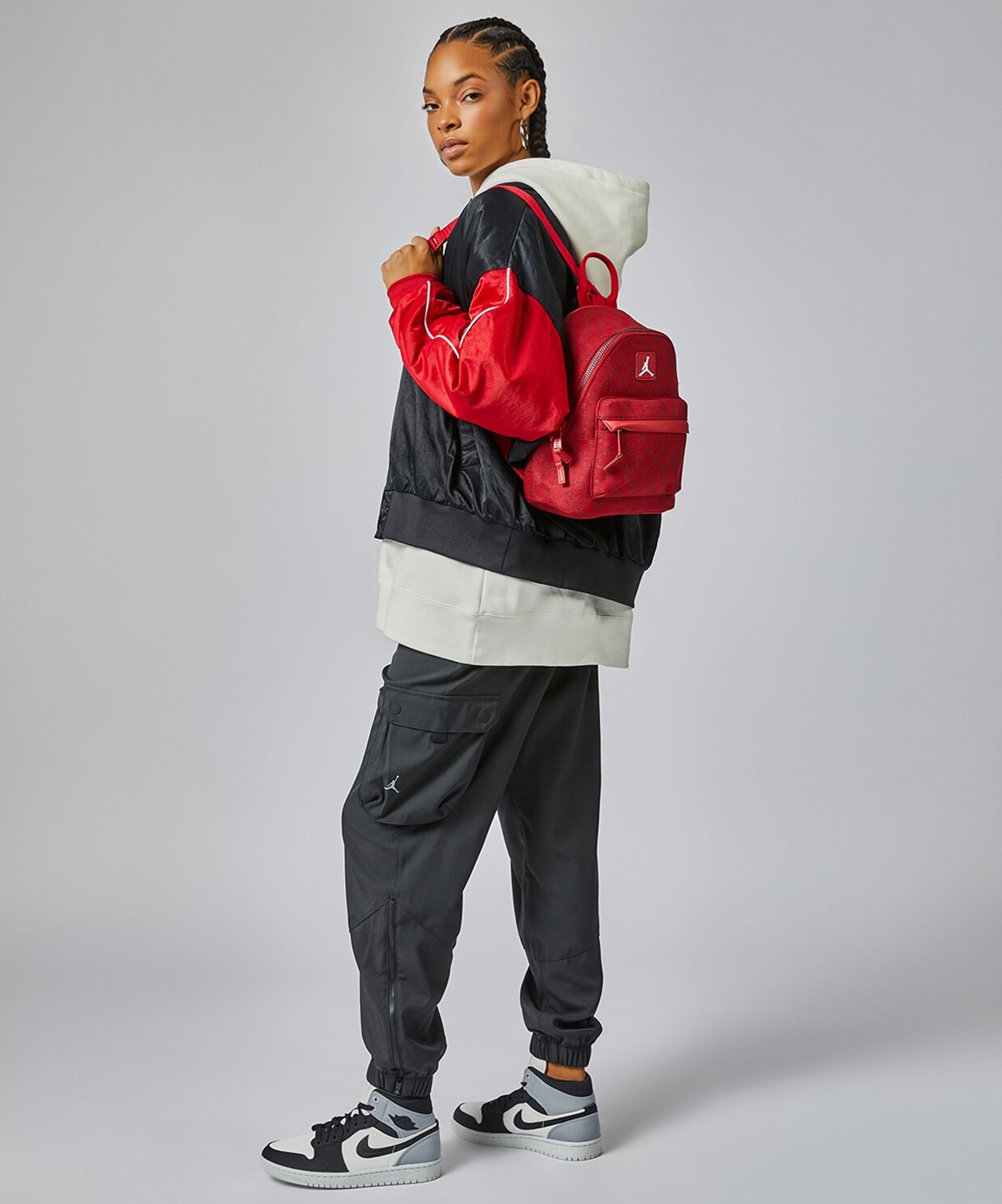 resm Jordan Monogram Mini Backpack