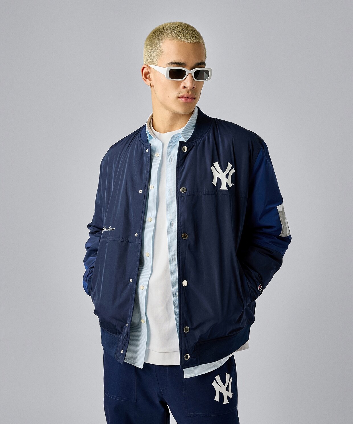 Champion cheap jacket navy