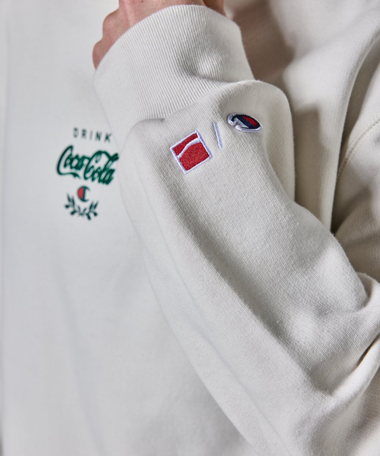 resm Champion Coca Cola Crewneck Sweatshirt