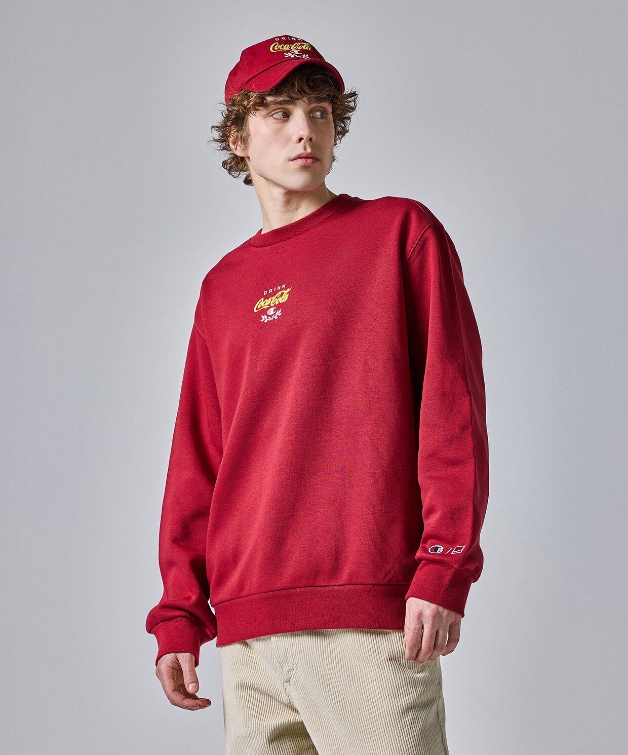 resm Champion Coca Cola Crewneck Sweatshirt