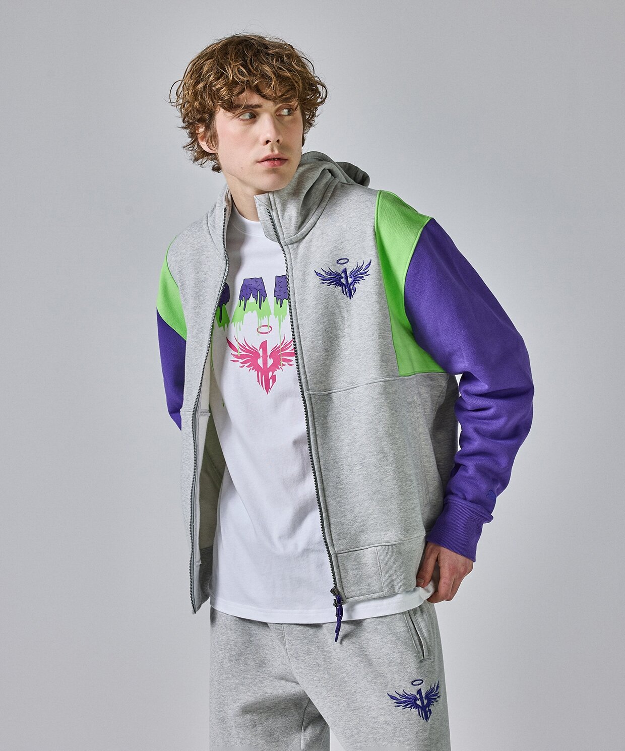 resm Puma Melo X Toxic Collard Sweatshirt Light