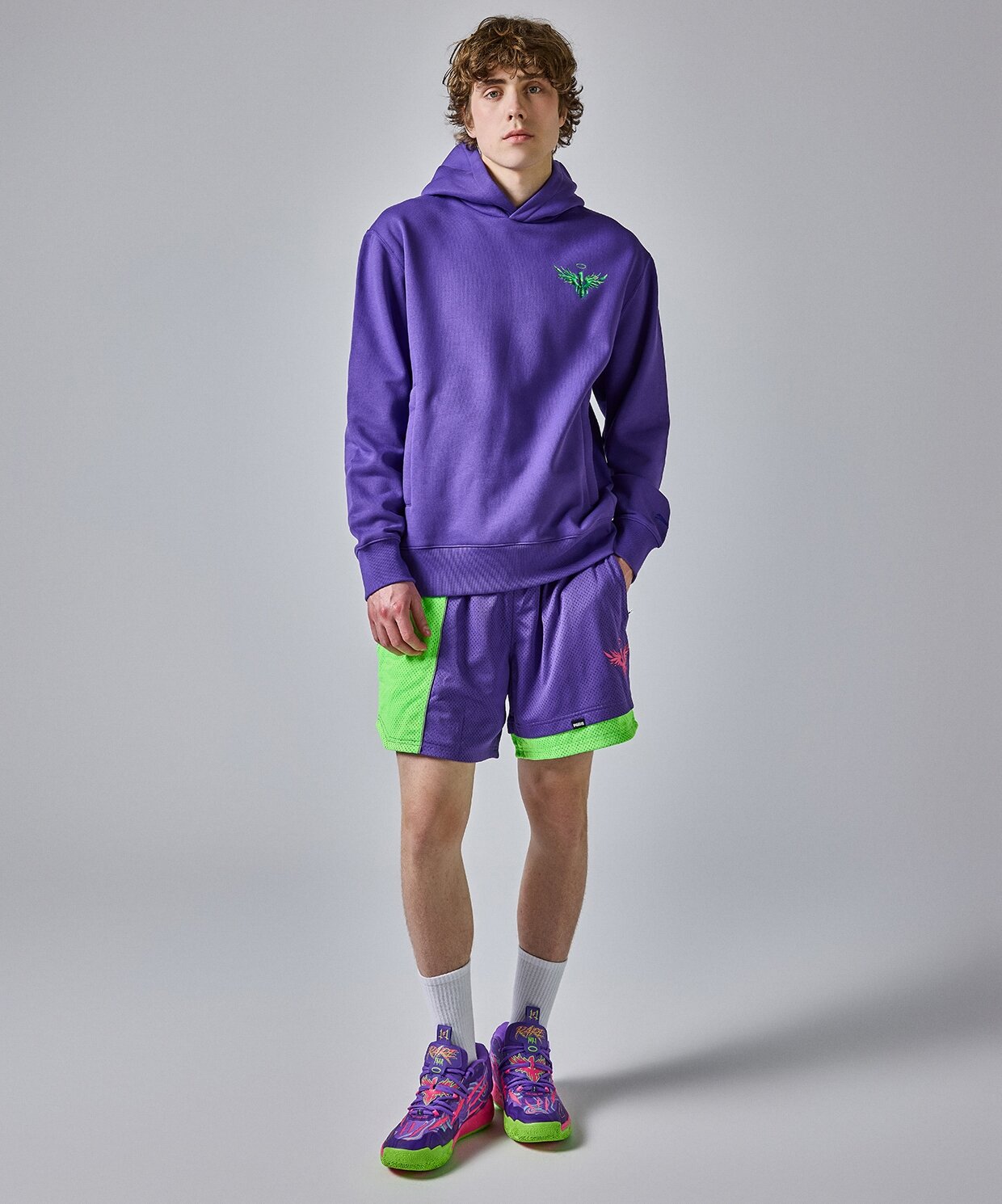 resm Puma Melo X Toxic Hoodie Team Violet