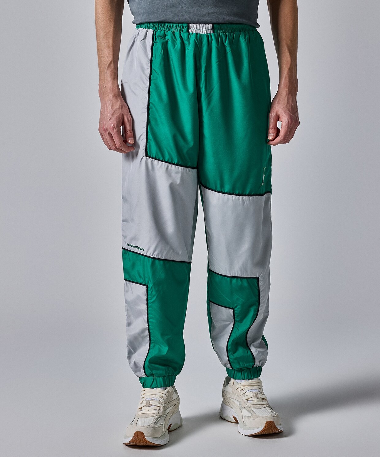 Freedom Of Space F Logo Track Pants Green