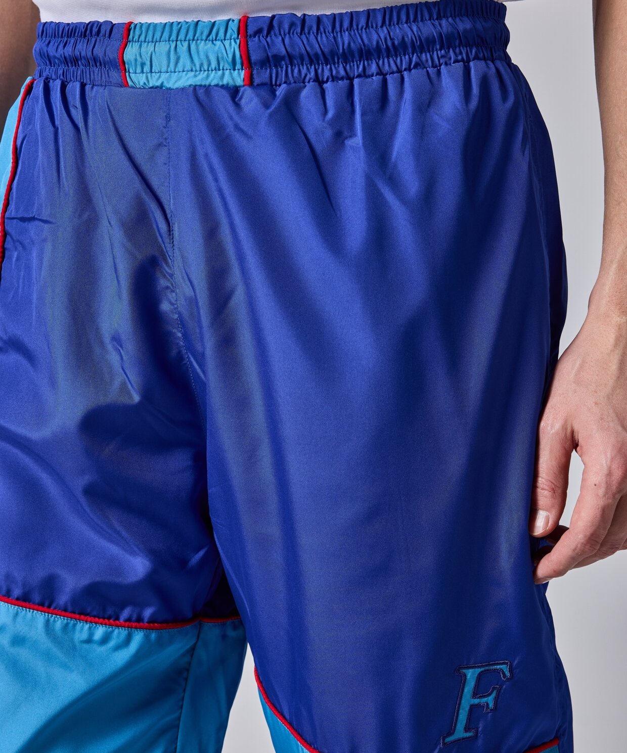 Freedom Of Space F Logo Track Pants Blue