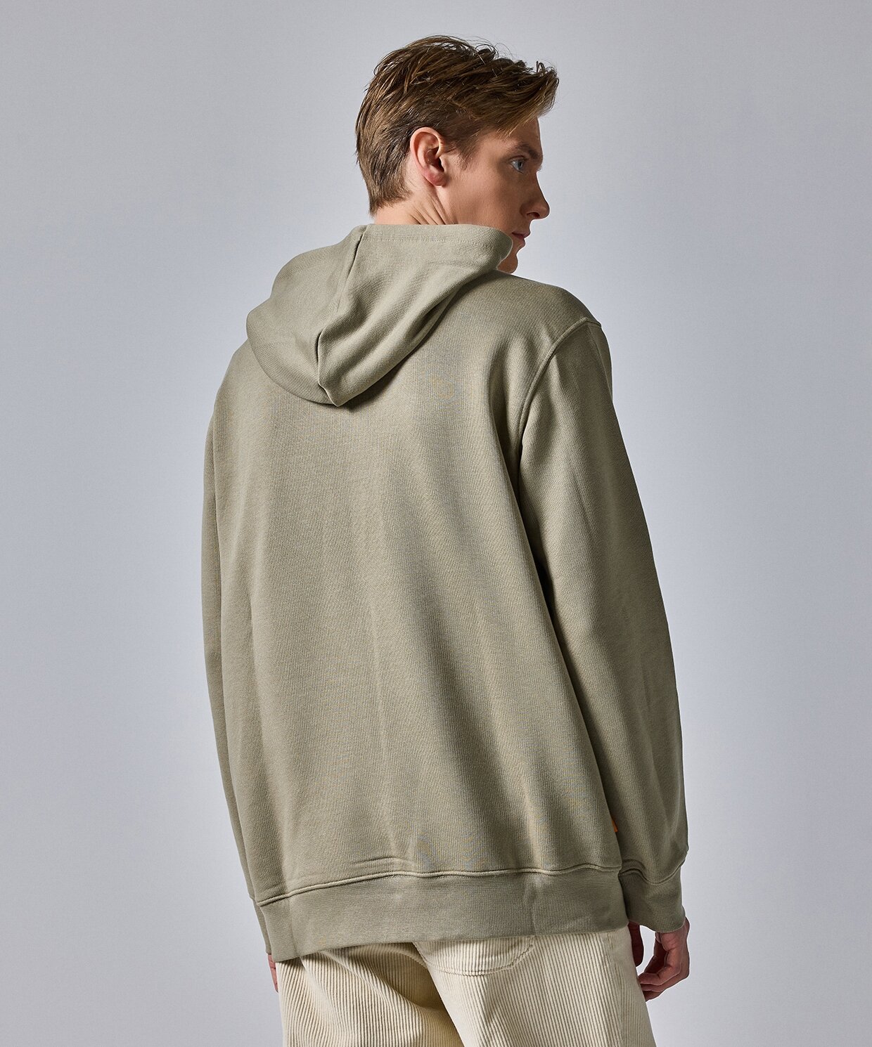 Timberland Refibra Logo Hooded Sweatshirt (Regular Lb)