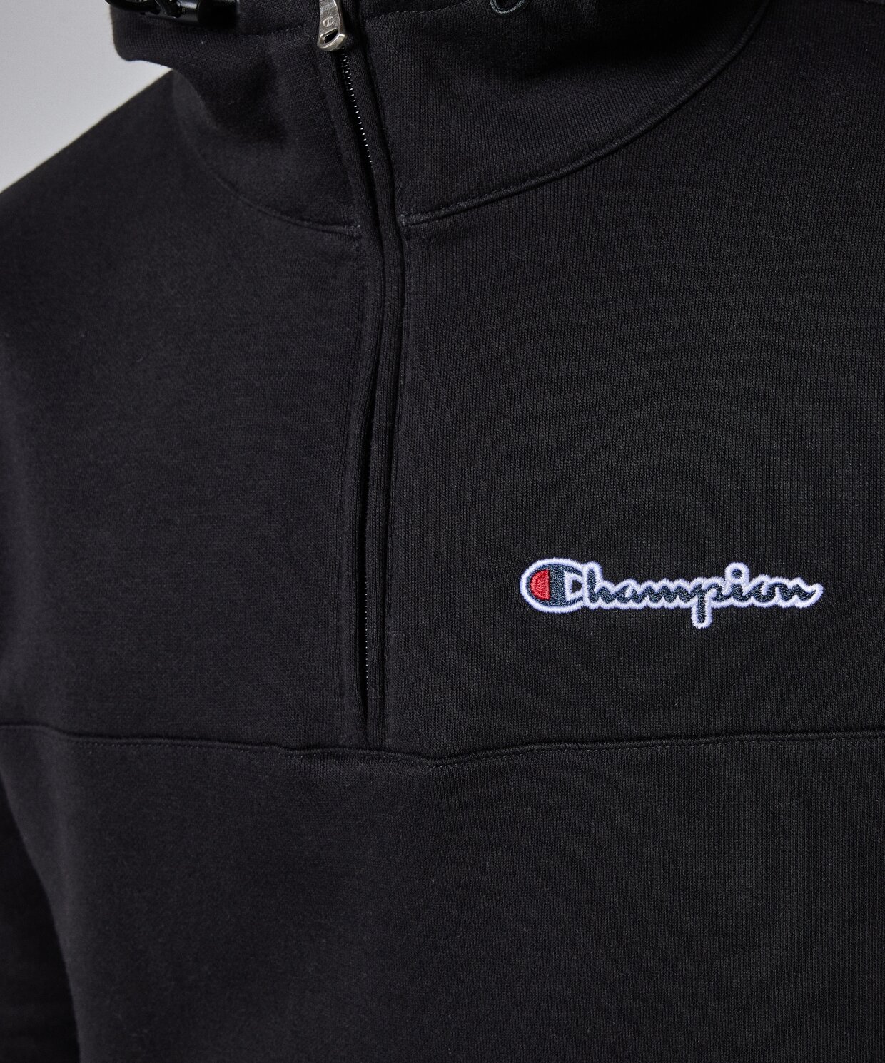 Champion Half Zip Hooded Sweatshirt