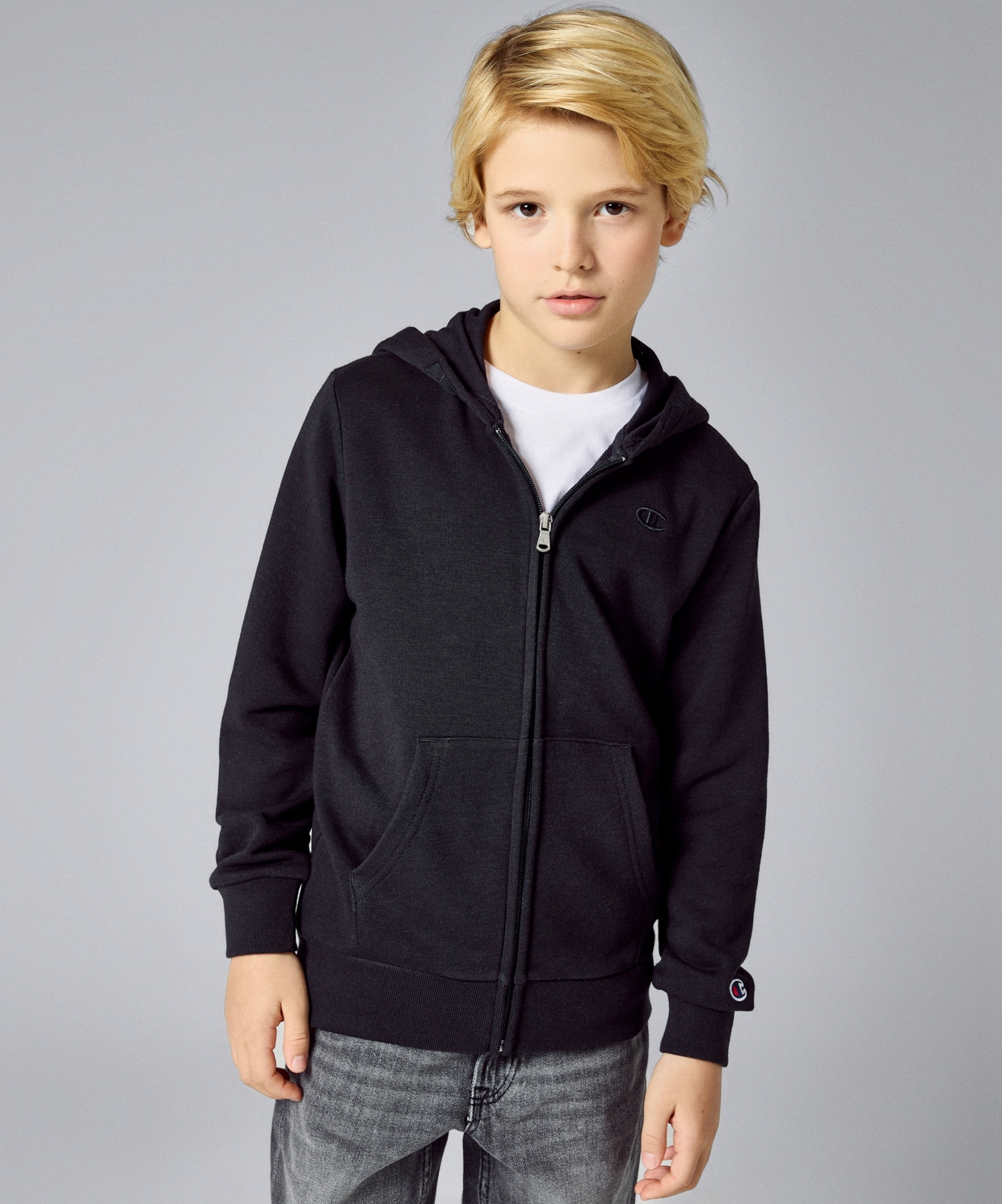 Champion Hooded Full Zip Sweatshirt