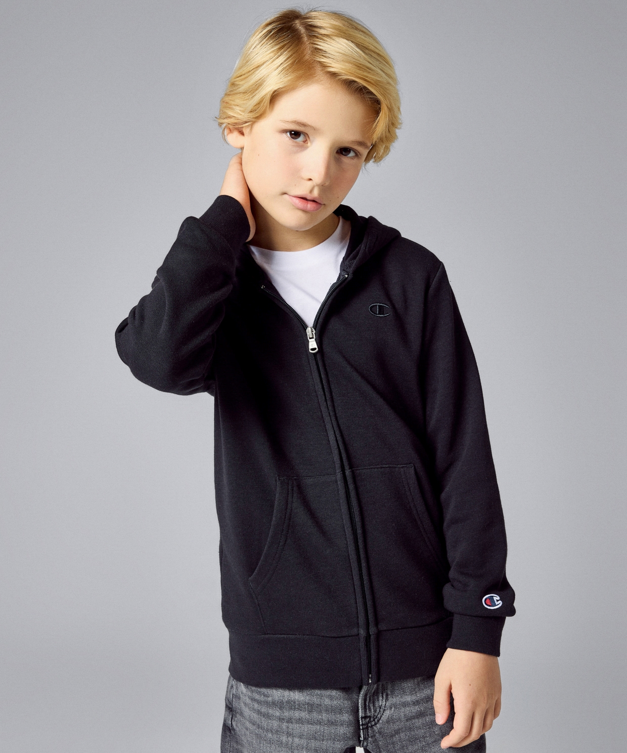 Champion Hooded Full Zip Sweatshirt