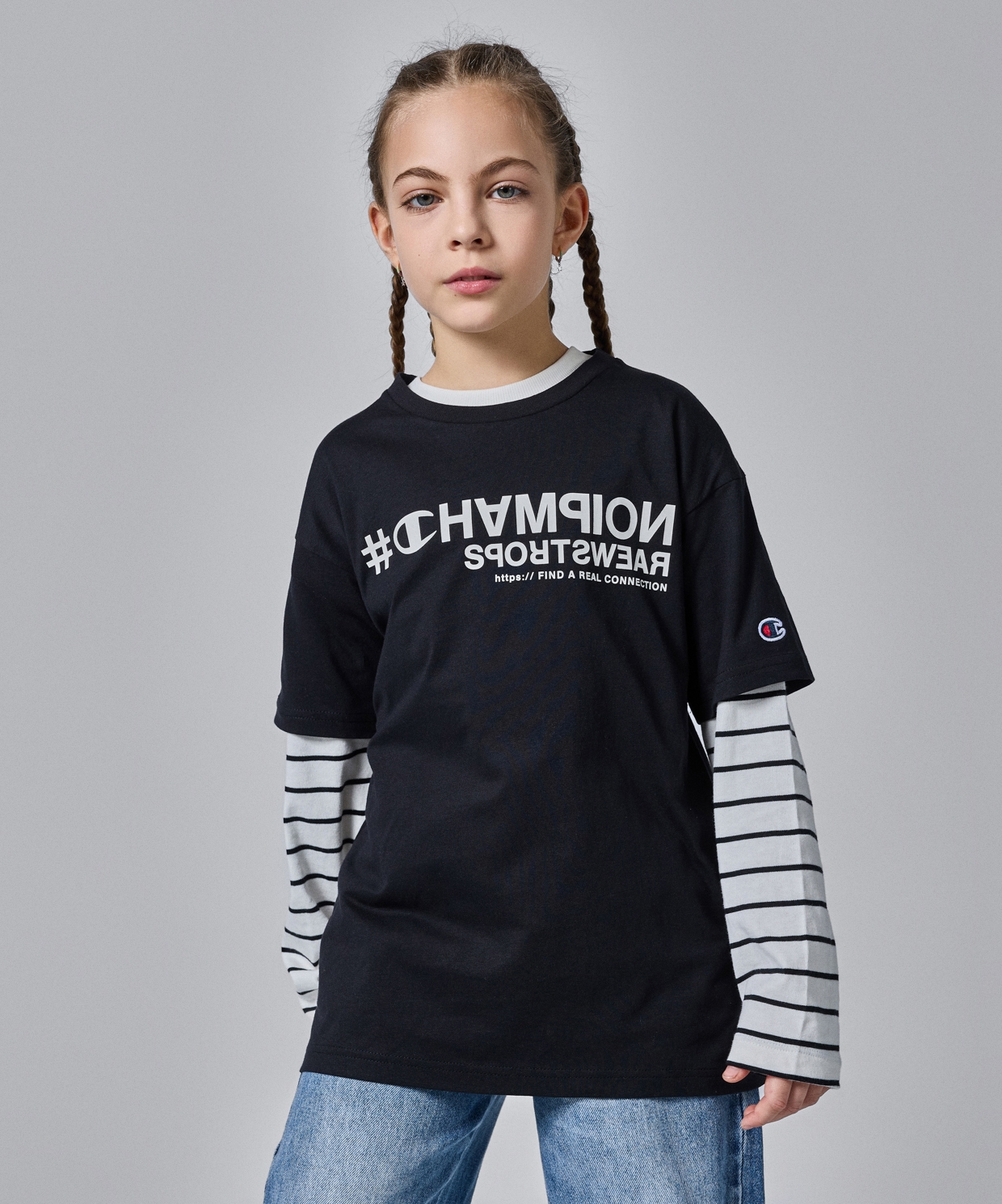 Champion Crewneck T Shirt