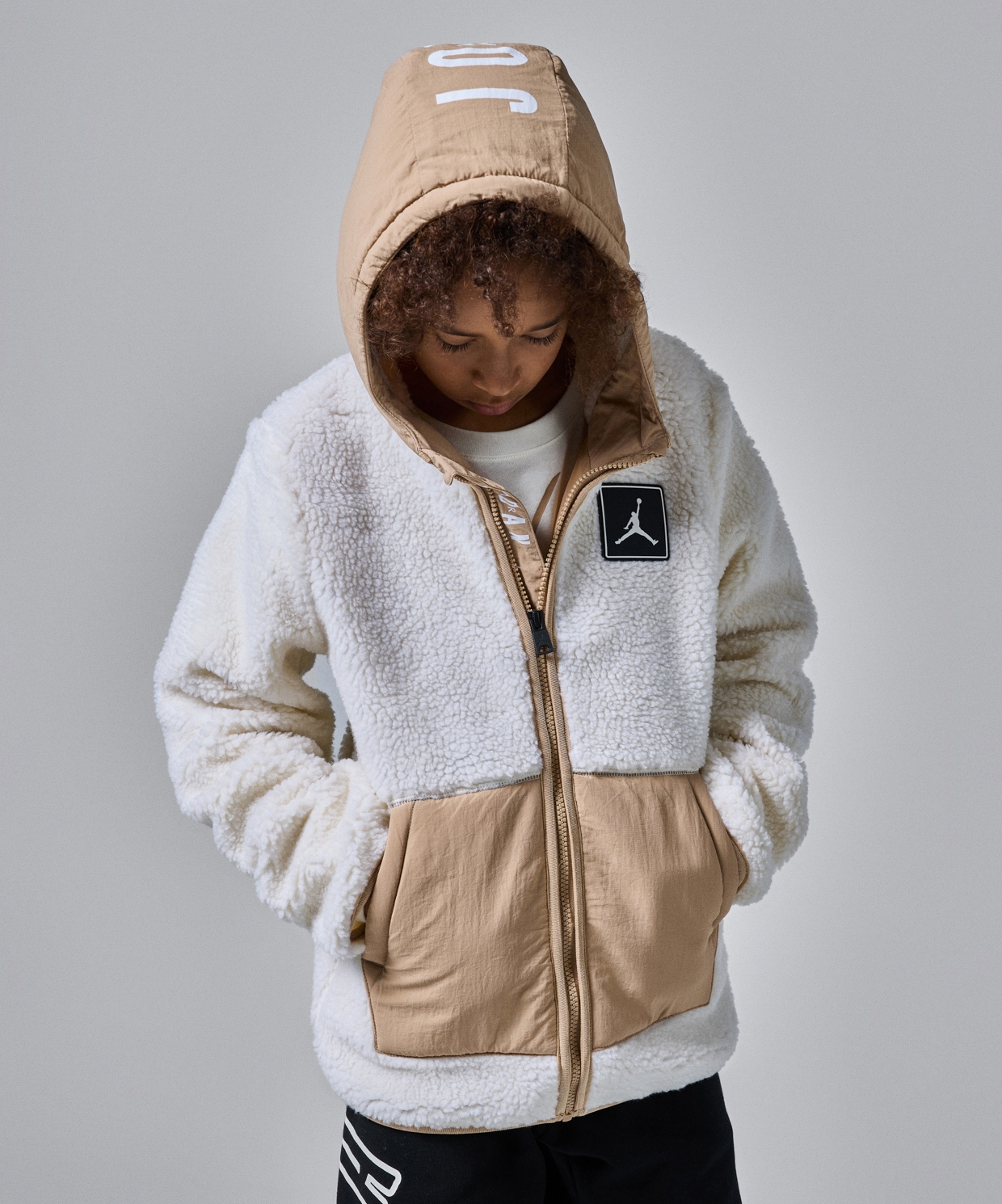 Jordan sales sherpa jacket