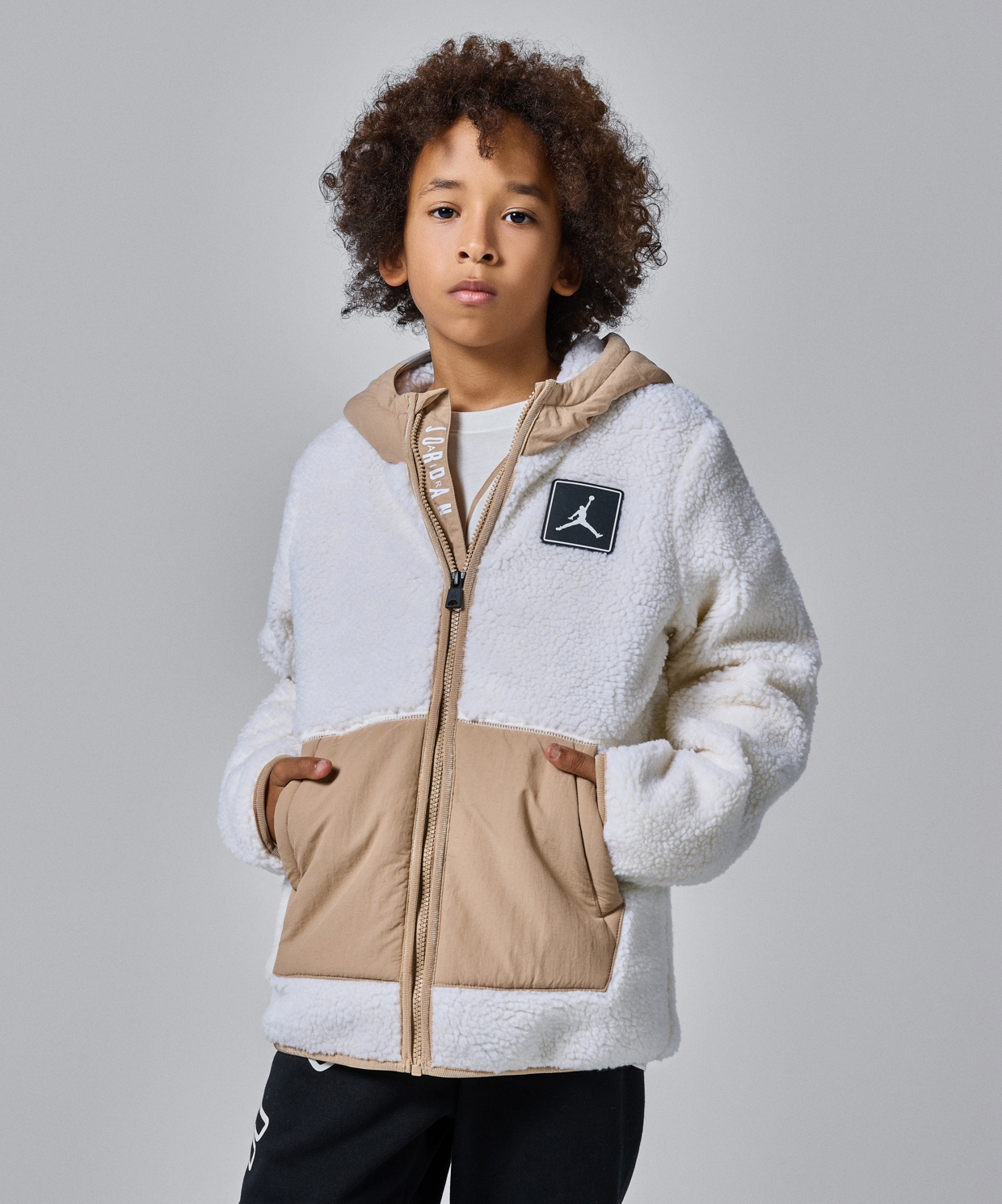 Jordan sales sherpa jacket