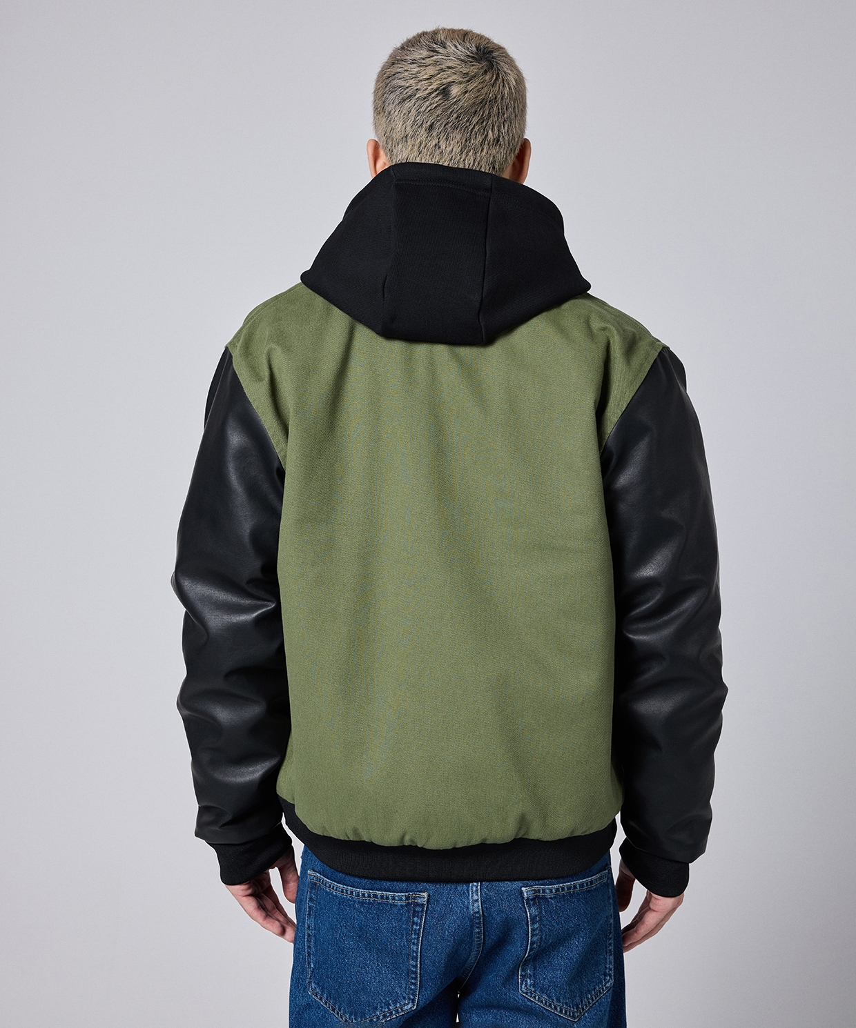 Between Sides Bomber Jacket