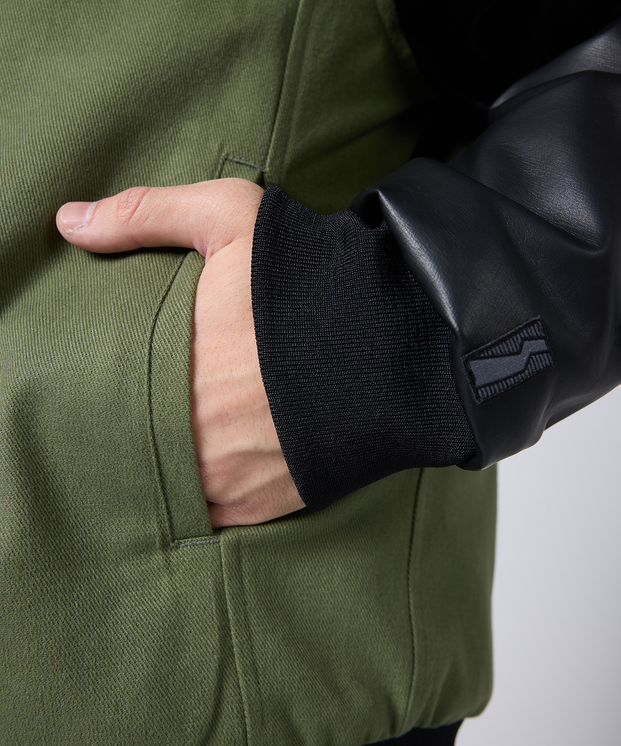 Between Sides Bomber Jacket