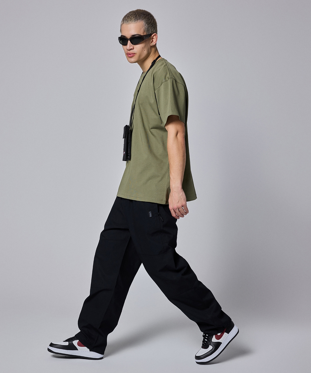 Between Sides Double Knee Pant