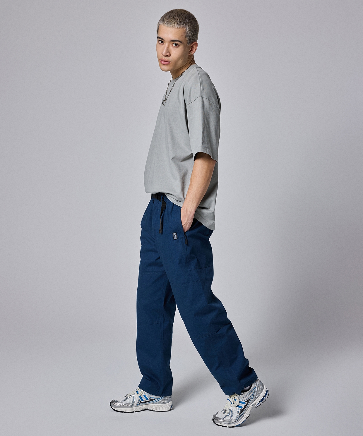 Between Sides Double Knee Pant