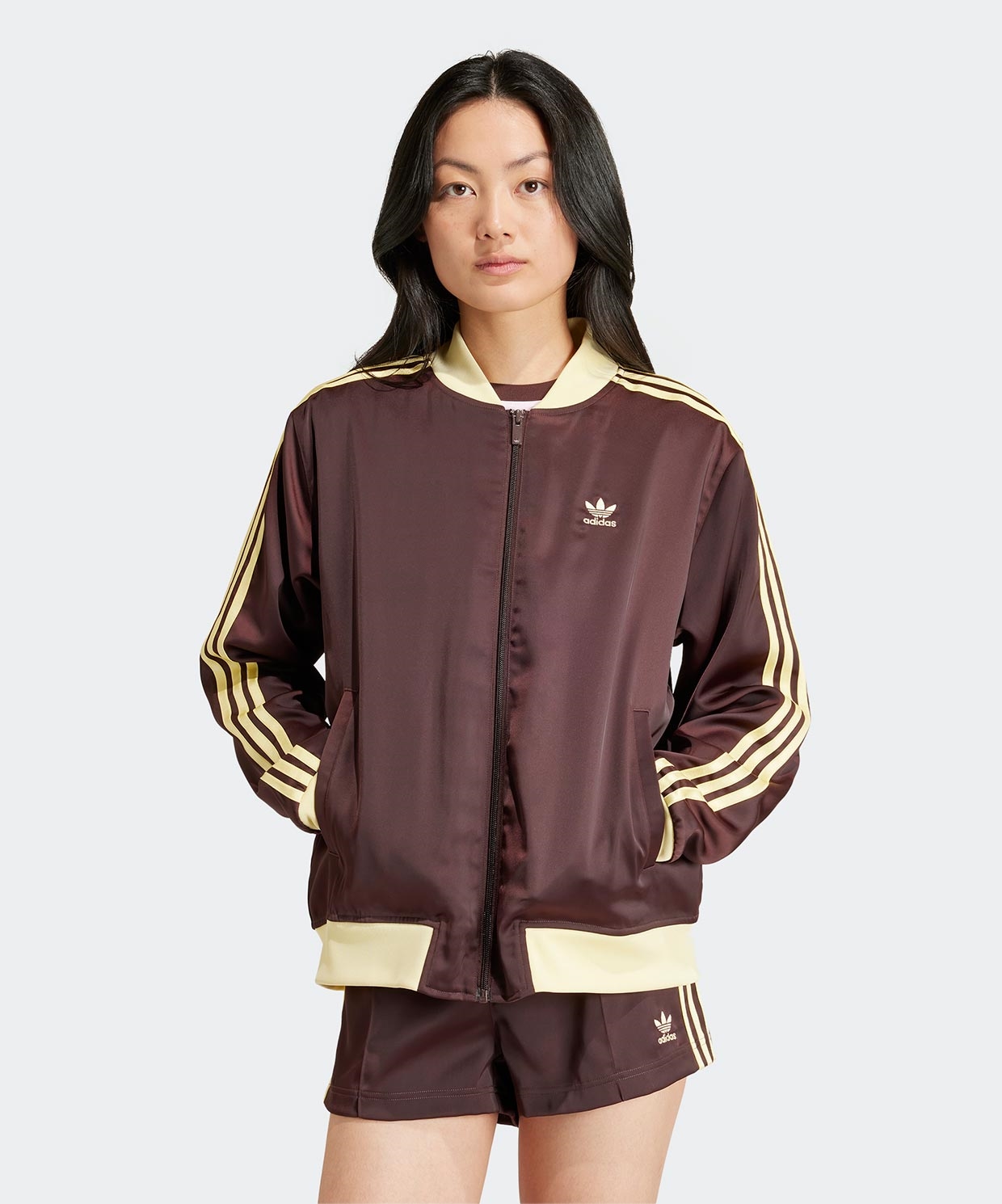 Adidas originals store 3 stripe jacket