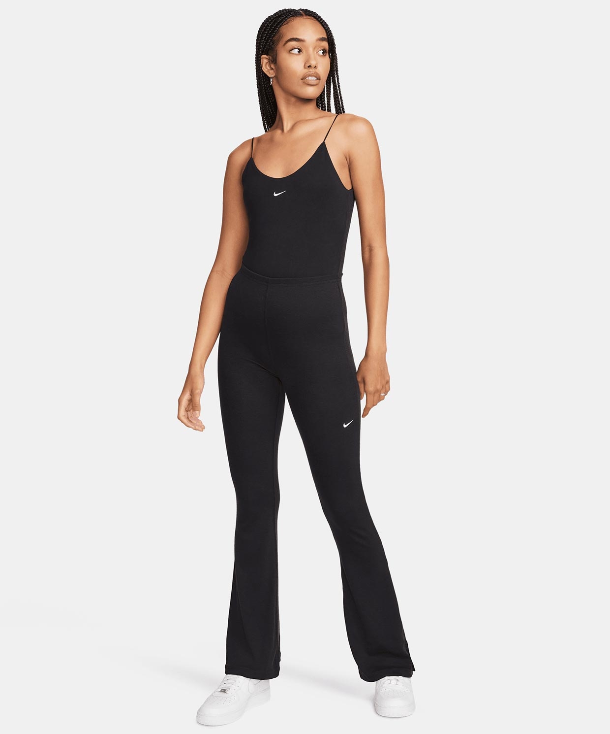 Nike Sportswear Chill Knit Tight Mini-Rib Flared Leggings