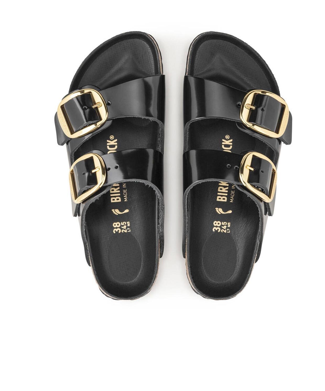 resm Birkenstock Arizona Big Buckle Nl High Shine