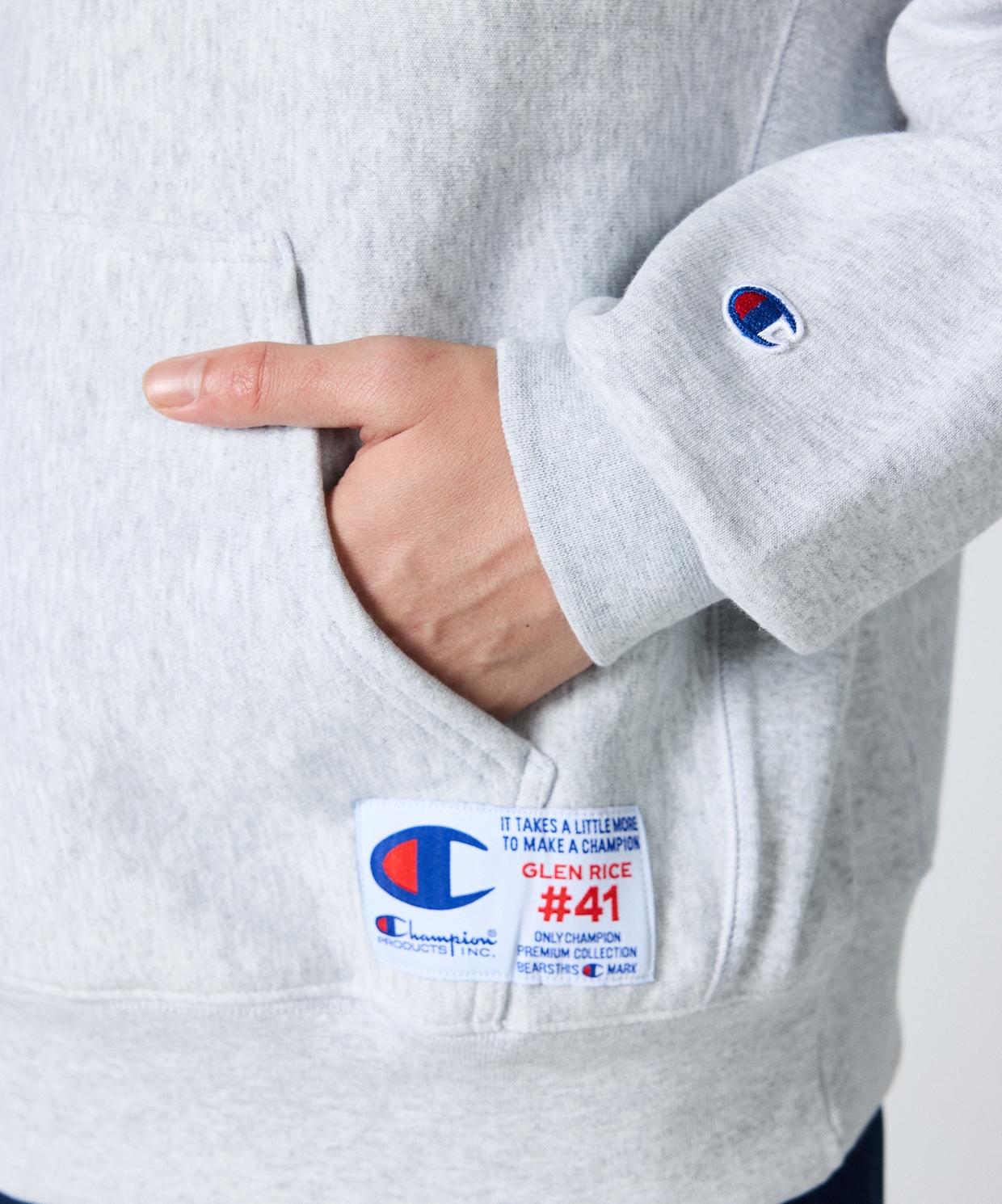 Champion Glen Rice Hooded Sweatshirt