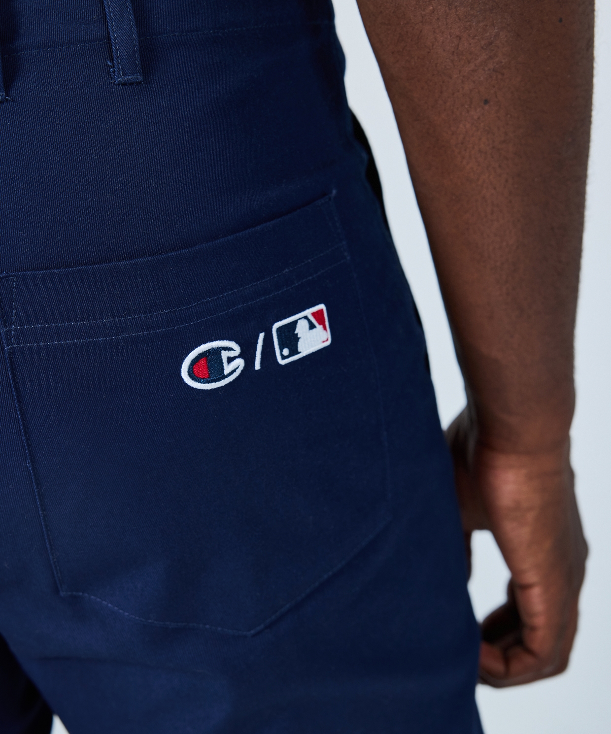 Champion Straight Hem Pants