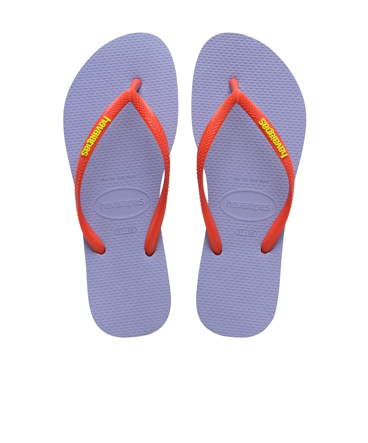 Havaianas Slim Logo Lilac Breeze