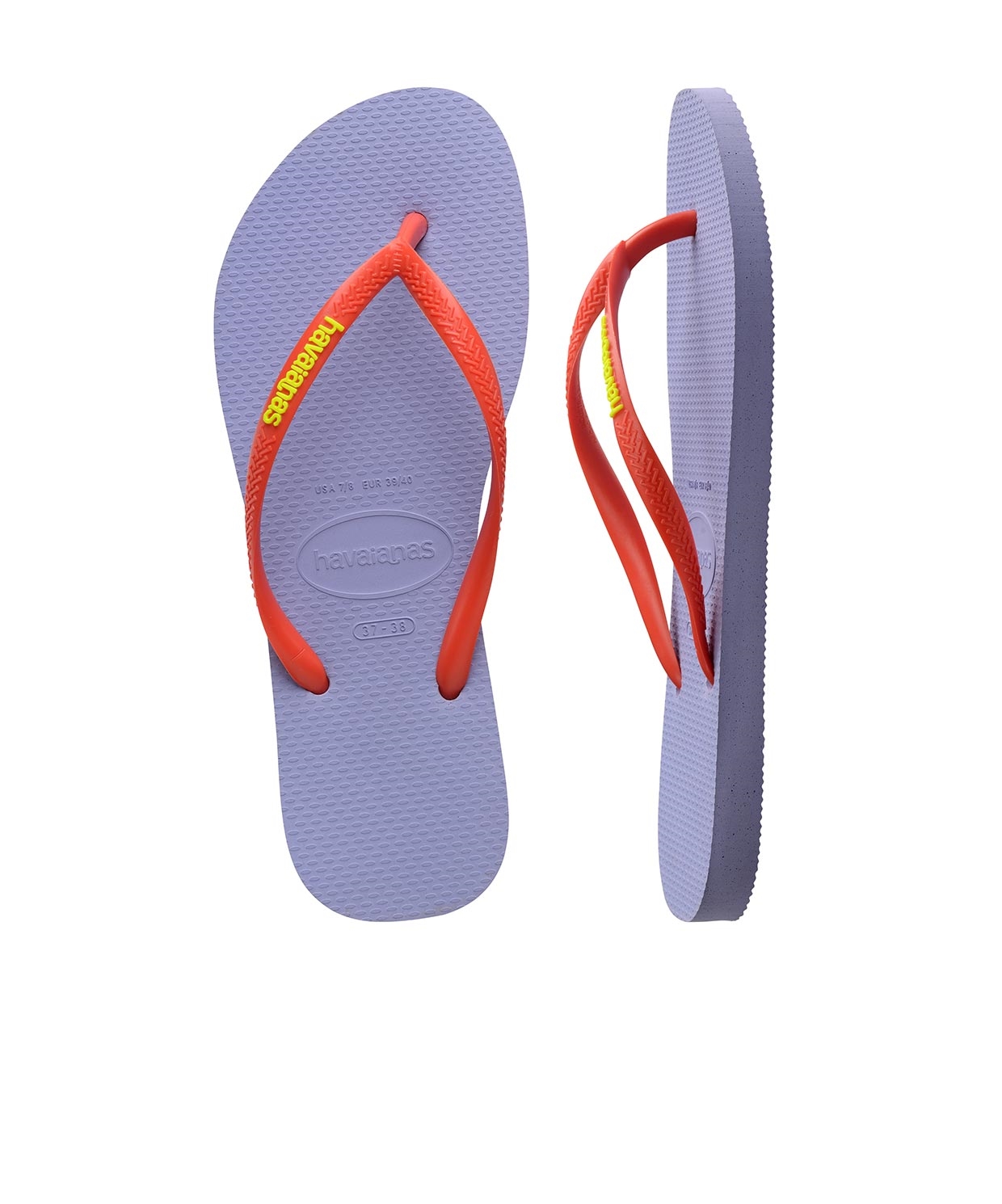 Havaianas Slim Logo Lilac Breeze