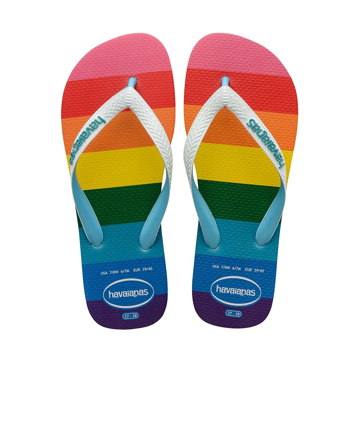 resm Havaianas Top Pride Allover Blue